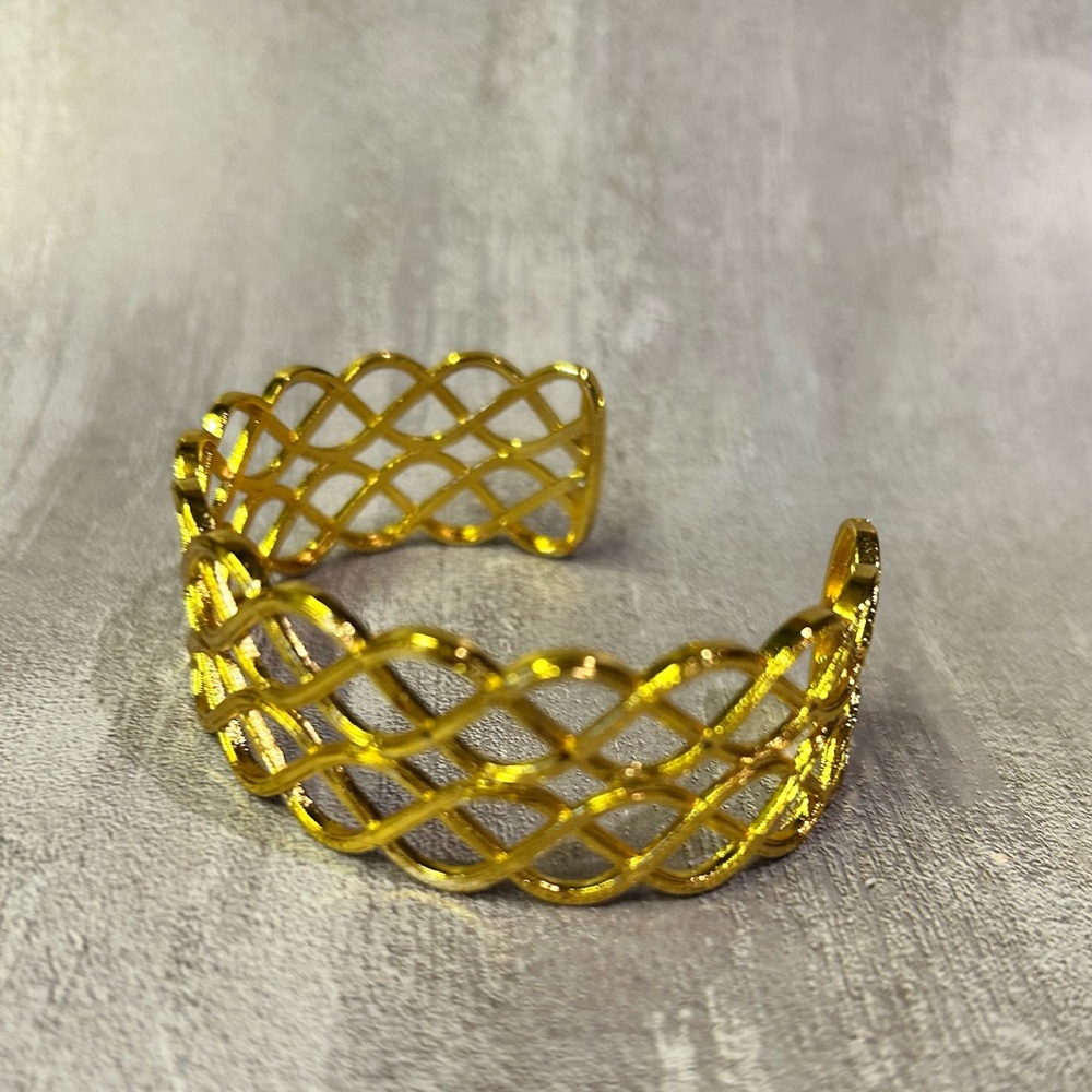 Gold Cuff Bracelet